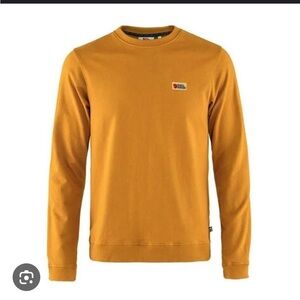 Fjallraven vardag sweatshirt in acorn